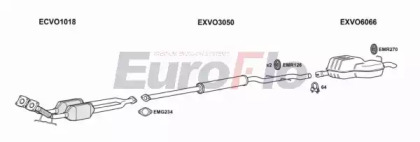 Система выпуска ОГ EuroFlo VOS8028 2001A